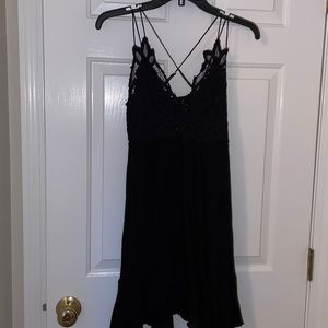 Free People black dress